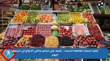 قفزة أسعار الفاكهة السبت.. تعرف على أرخص وأغلى الأنواع في السوق اليوم